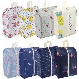 Travel Shoe Bags Waterproof Portable Shoe Storage Pouch with Handle